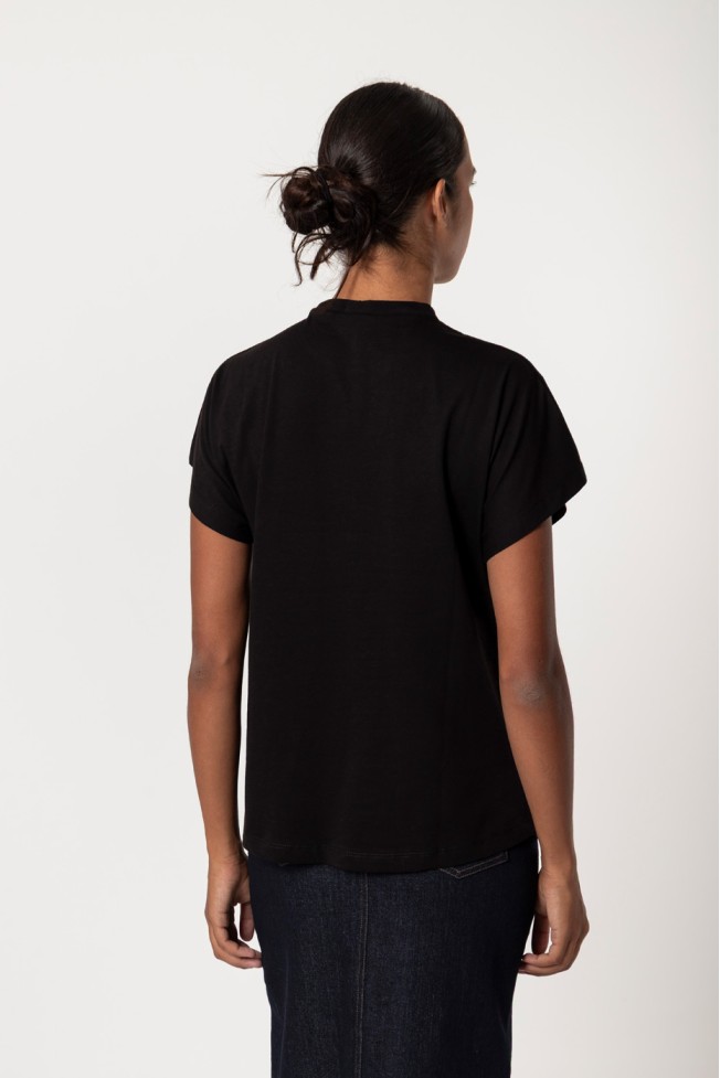COTTON T-SHIRT BLOUSE