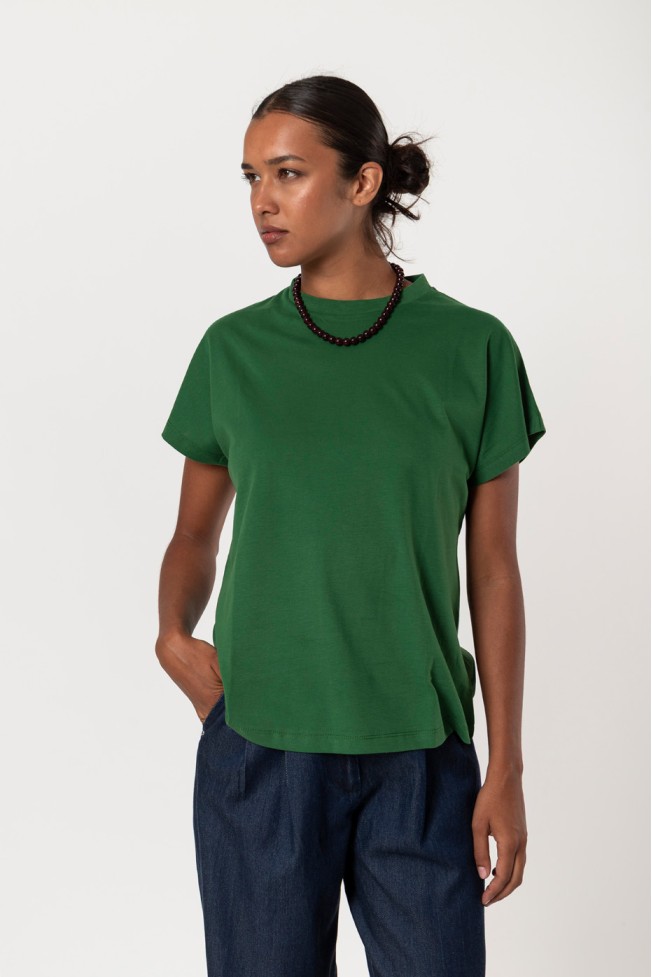COTTON T-SHIRT BLOUSE