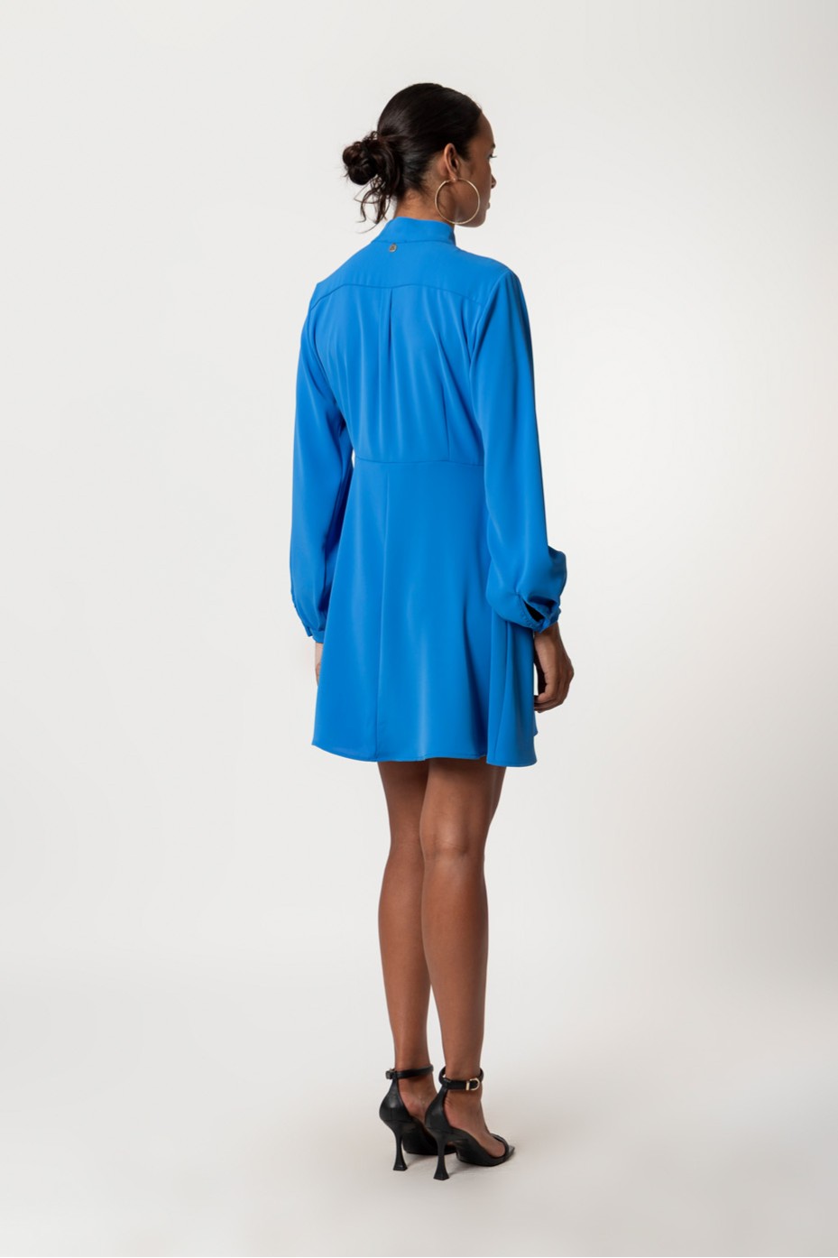 MINI BUTTON UP DRESS
