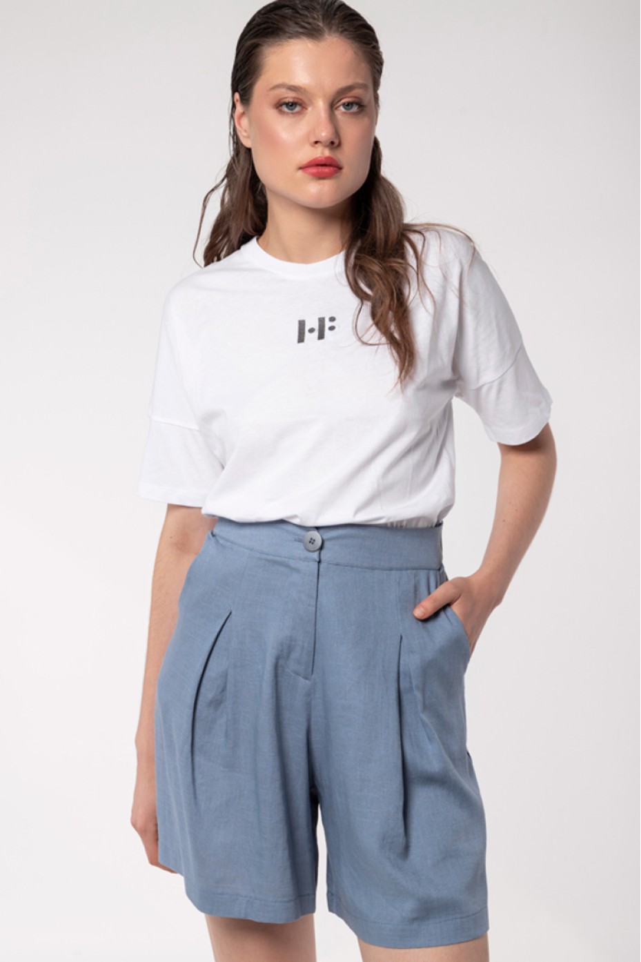 T-SHIRT ΜΕ ΣΤΑΜΠΑ H