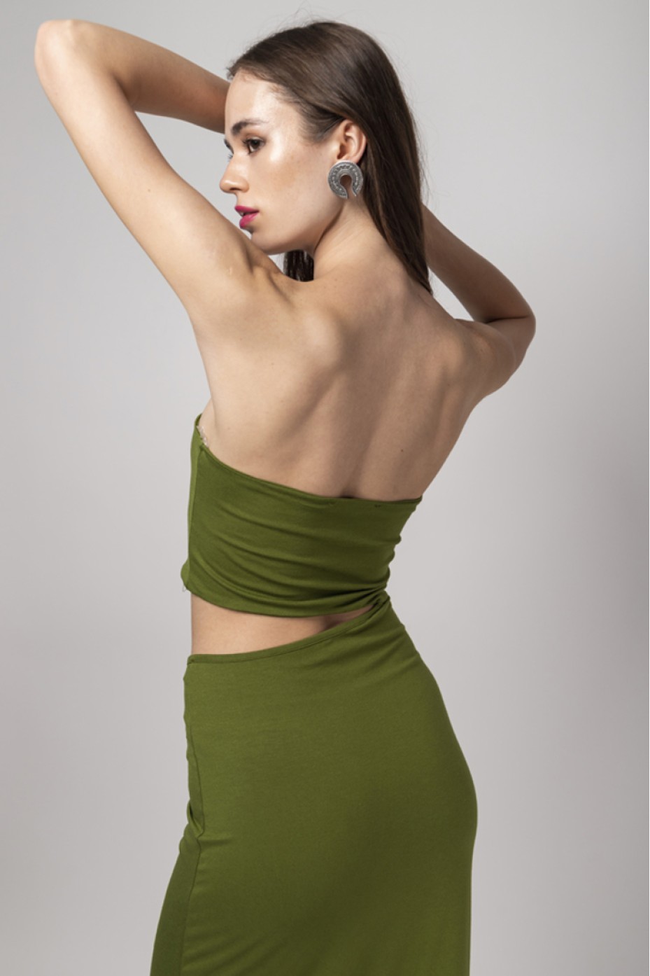 ΦΟΡΕΜΑ STRAPLESS CUT-OUT