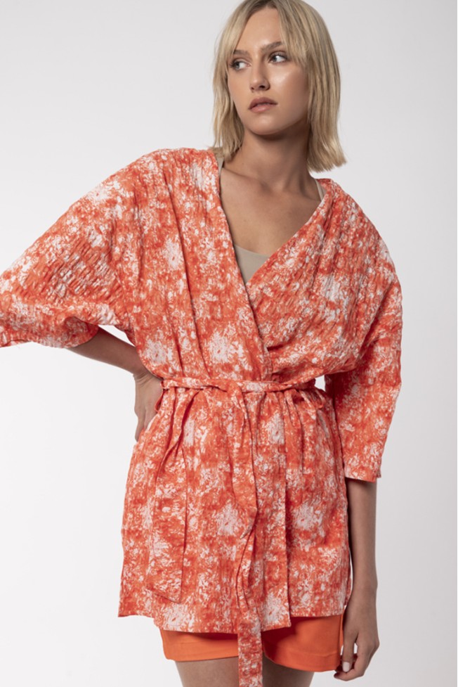 TIE DYE KIMONO