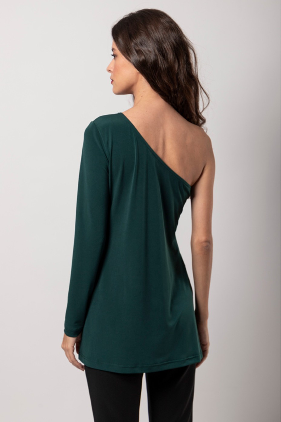 ELASTIC ONE SHOULDER TOP