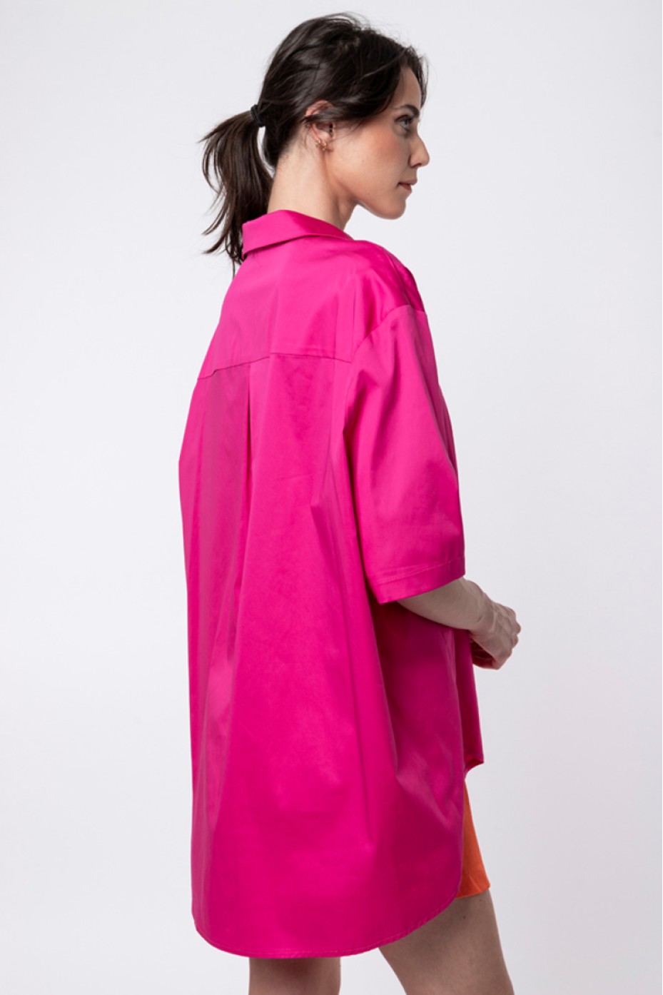 ΠΟΥΚΑΜΙΣΟ OVERSIZED  ΜΕ ΚΕΝΤΗΜΑ ZOE BLACK