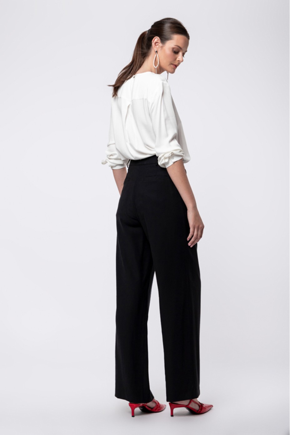 LOOSE FIT PANTS ZOE BLACK