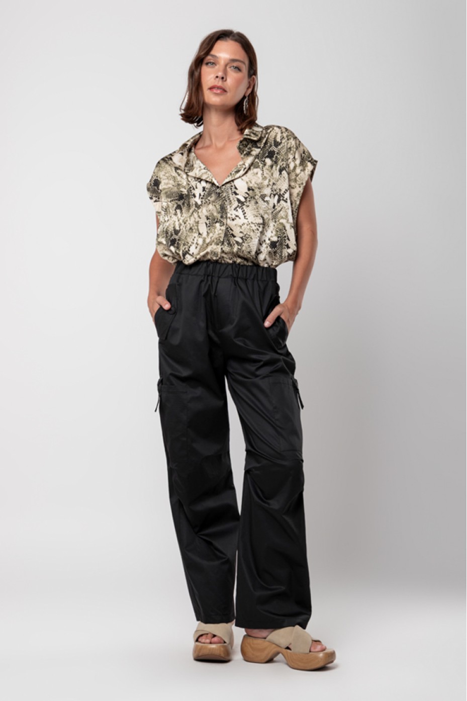 CARGO PANTS ZOE BLACK