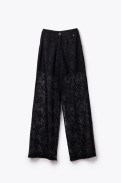 LACE PANTS ZOE BLACK