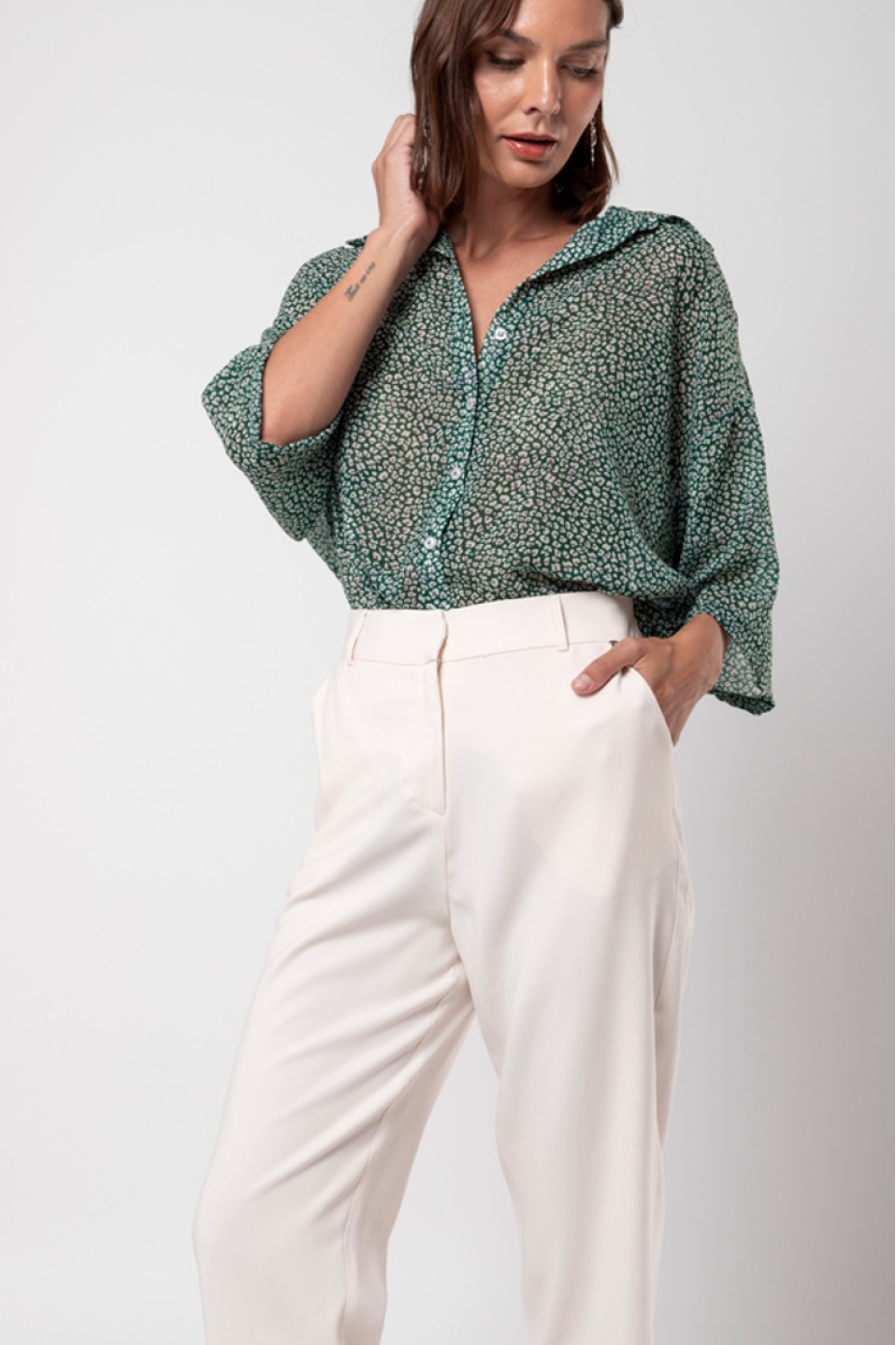 ΠΑΝΤΕΛΟΝΙ CROP ZOE BLACK