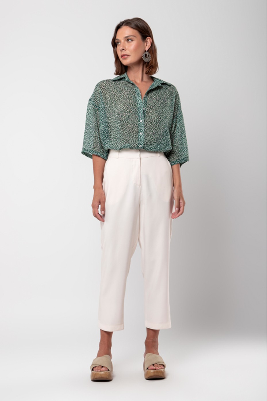 ΠΑΝΤΕΛΟΝΙ CROP ZOE BLACK