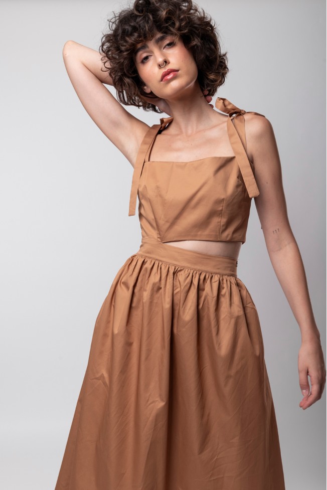 ΦΟΡΕΜΑ CUT OUT ZOE BLACK