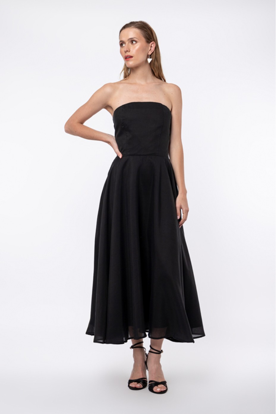 ΦΟΡΕΜΑ STRAPLESS ZOE BLACK