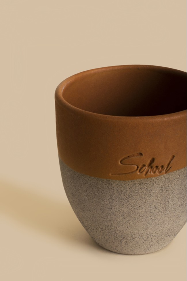 HANDMADE STONEWARE MUG