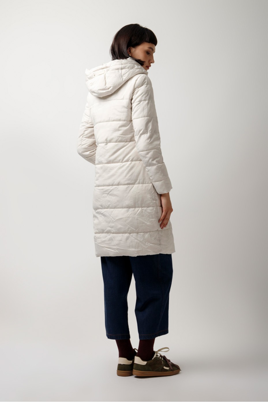 HOODED LONG PUFFER JACKET