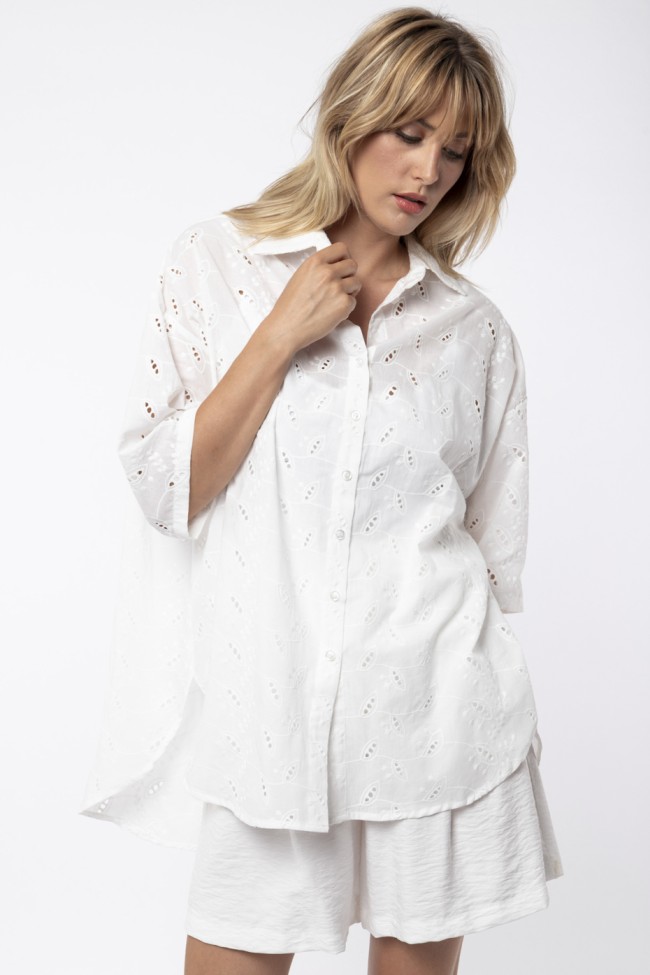 ΠΟΥΚΑΜΙΣΟ OVERSIZED ΑΣΥΜΜΕΤΡΟ ZOE BLACK