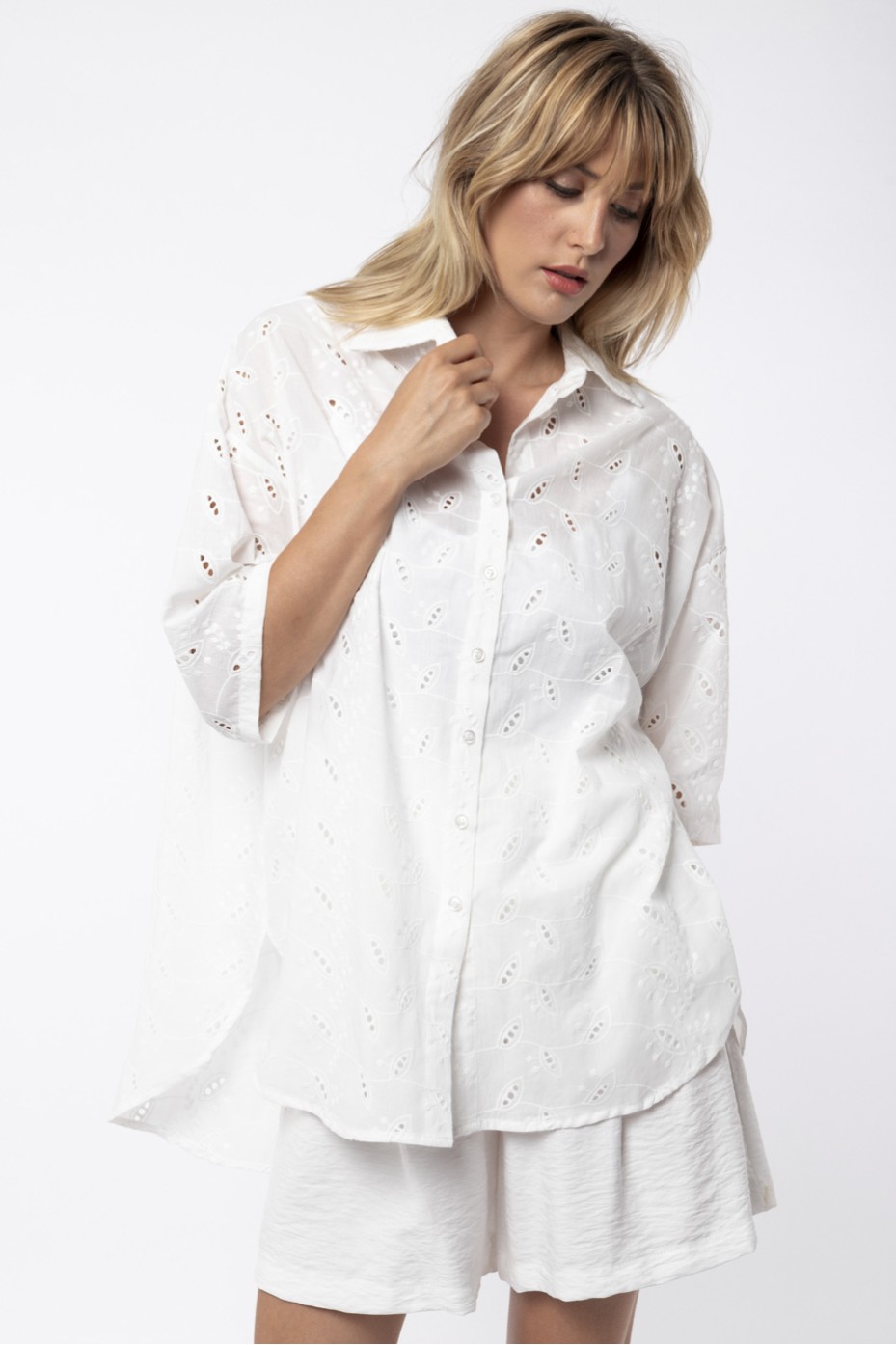 ΠΟΥΚΑΜΙΣΟ OVERSIZED ΑΣΥΜΜΕΤΡΟ ZOE BLACK