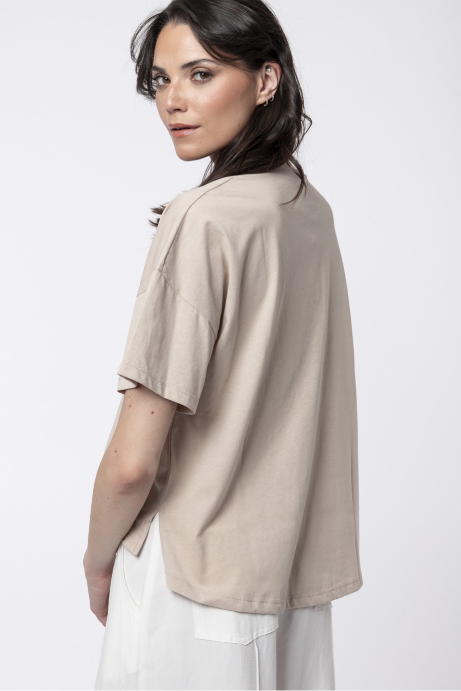 Τ-SHIRT ME KENTHMA ZOE BLACK