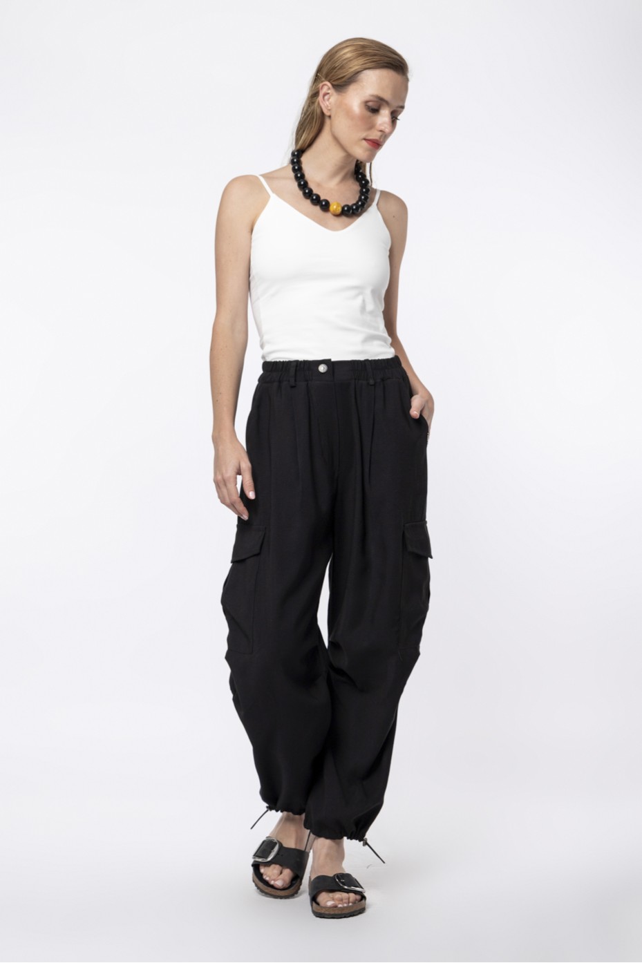 ΠΑΝΤΕΛΟΝΙ CARGO ZOE BLACK