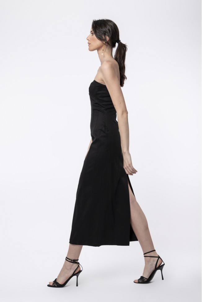 ΦΟΡΕΜΑ STRAPLESS ZOE BLACK