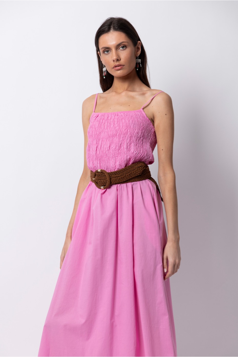 MIDI STRAPPY DRESS