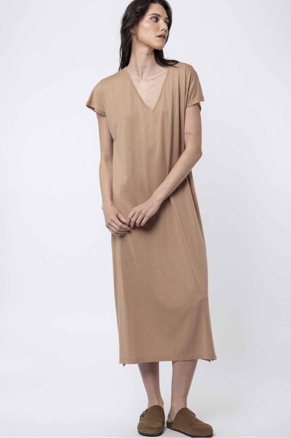 ELASTIC DRESS ZOE BLACK