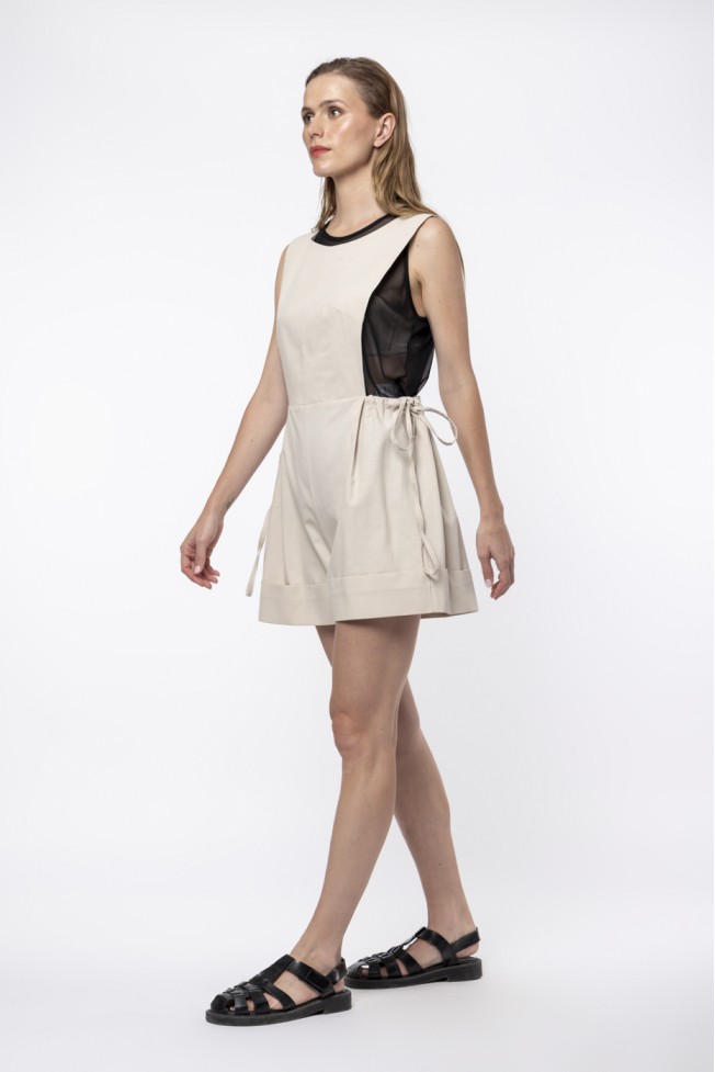 SHORT LEG PLAYSUIT ZOE BLACK