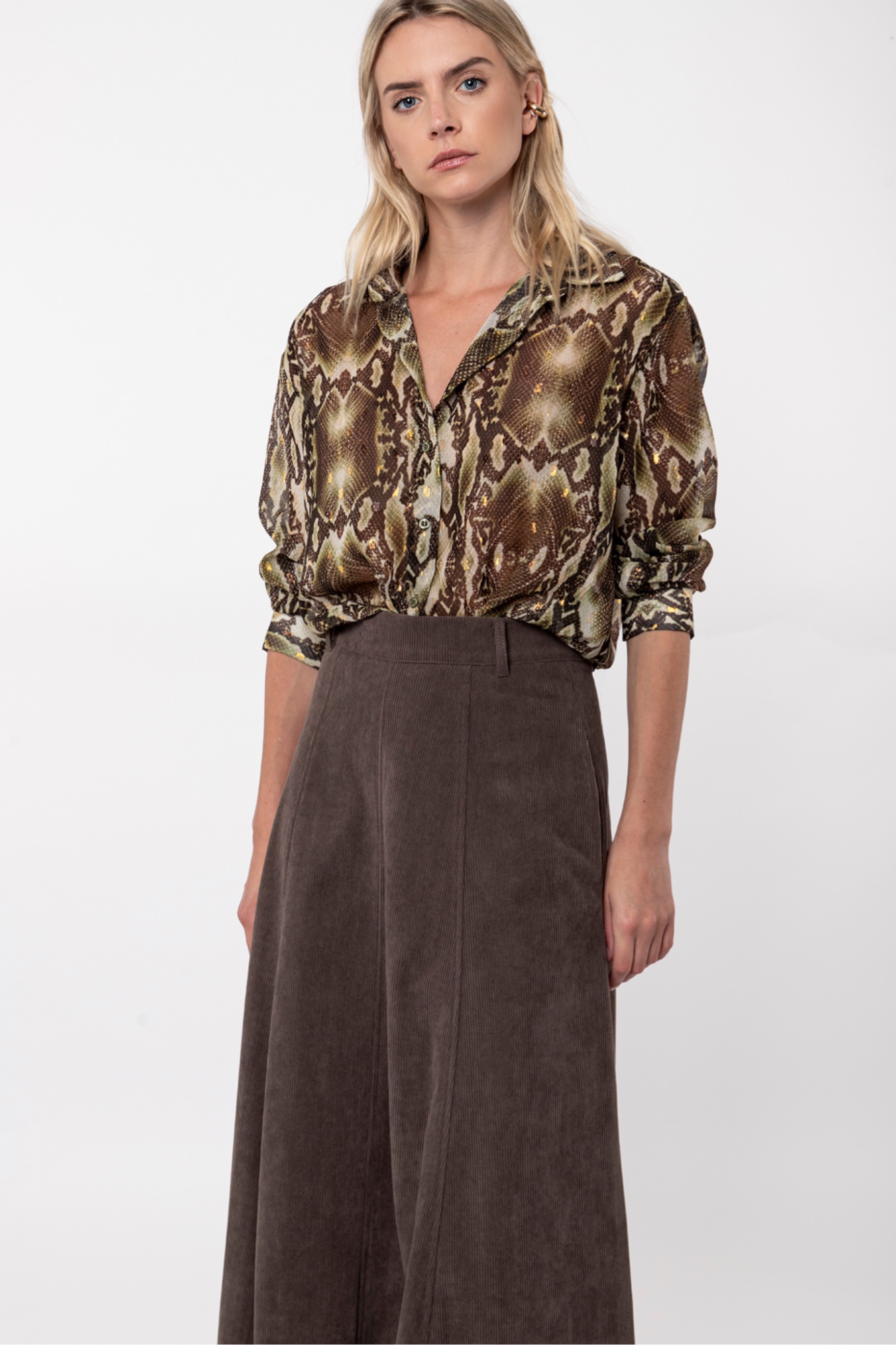 Women's corduroy skirt xl twin top