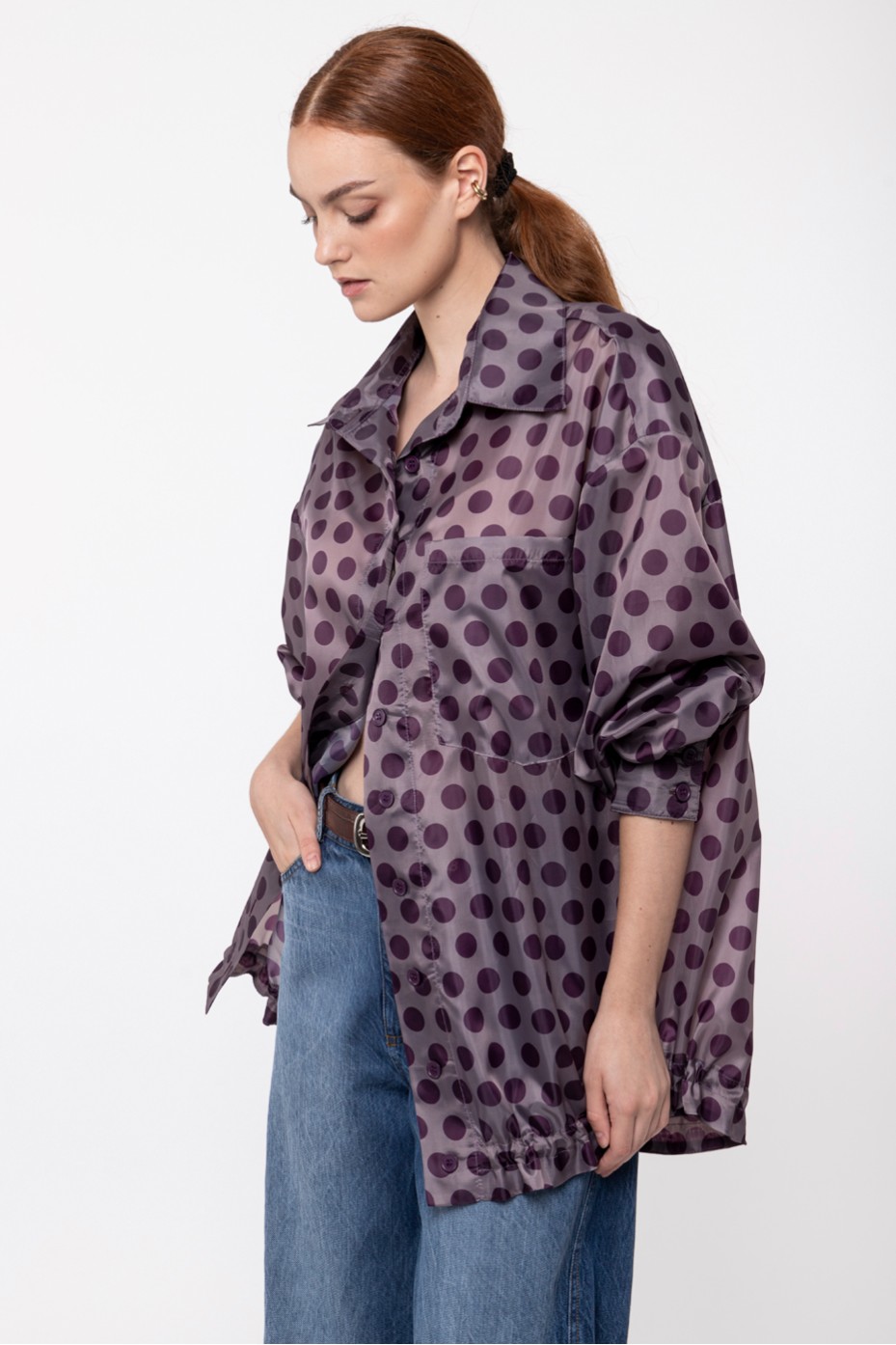 ΠΟΥΚΑΜΙΣΟ ΕΜΠΡΙΜΕ OVERSIZED ΜΕ ΚΟΡΔΟΝΙ