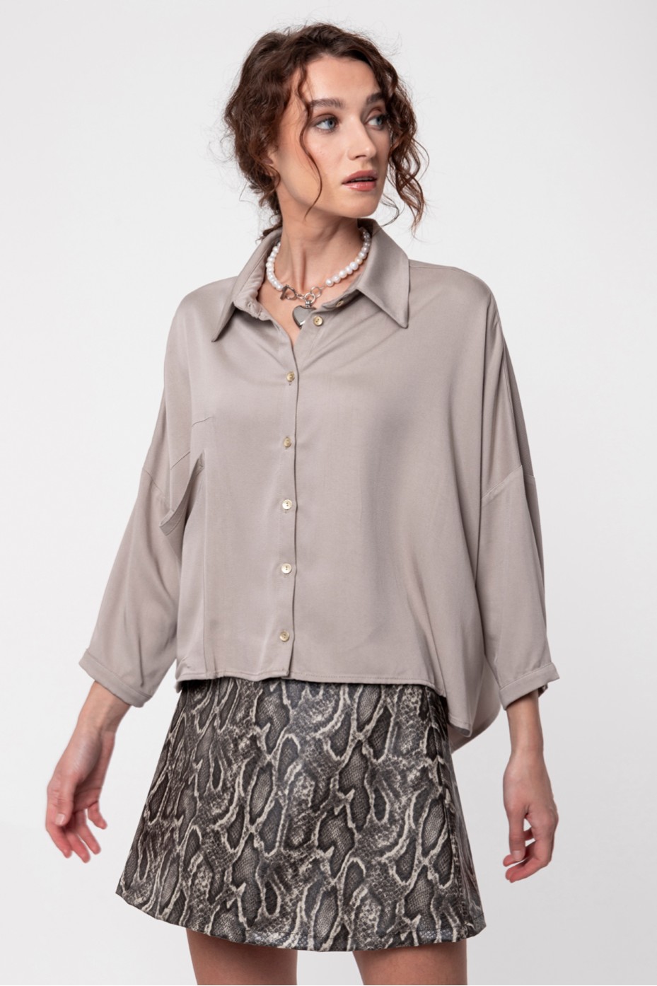 OVERSIZED SHIRT ZOE BLACK
