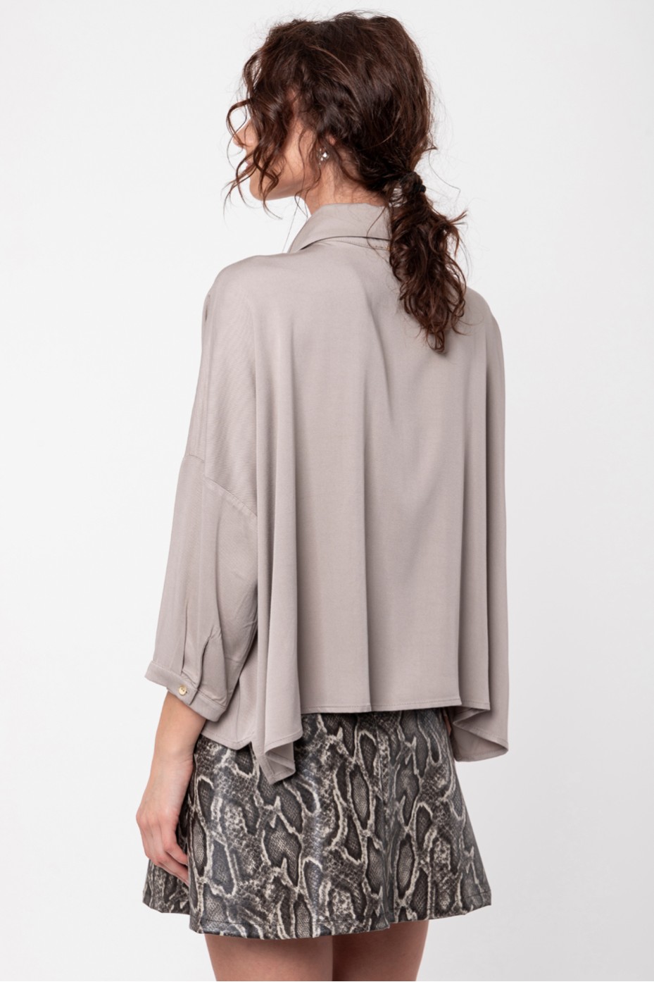 OVERSIZED SHIRT ZOE BLACK