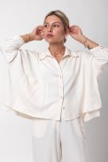 ΠΟΥΚΑΜΙΣΟ KONTO OVERSIZED ZOE BLACK