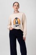 SWEATSHIRT WITH STAMP