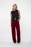 BUGGY PANTS WITH ELASTIC WAIST