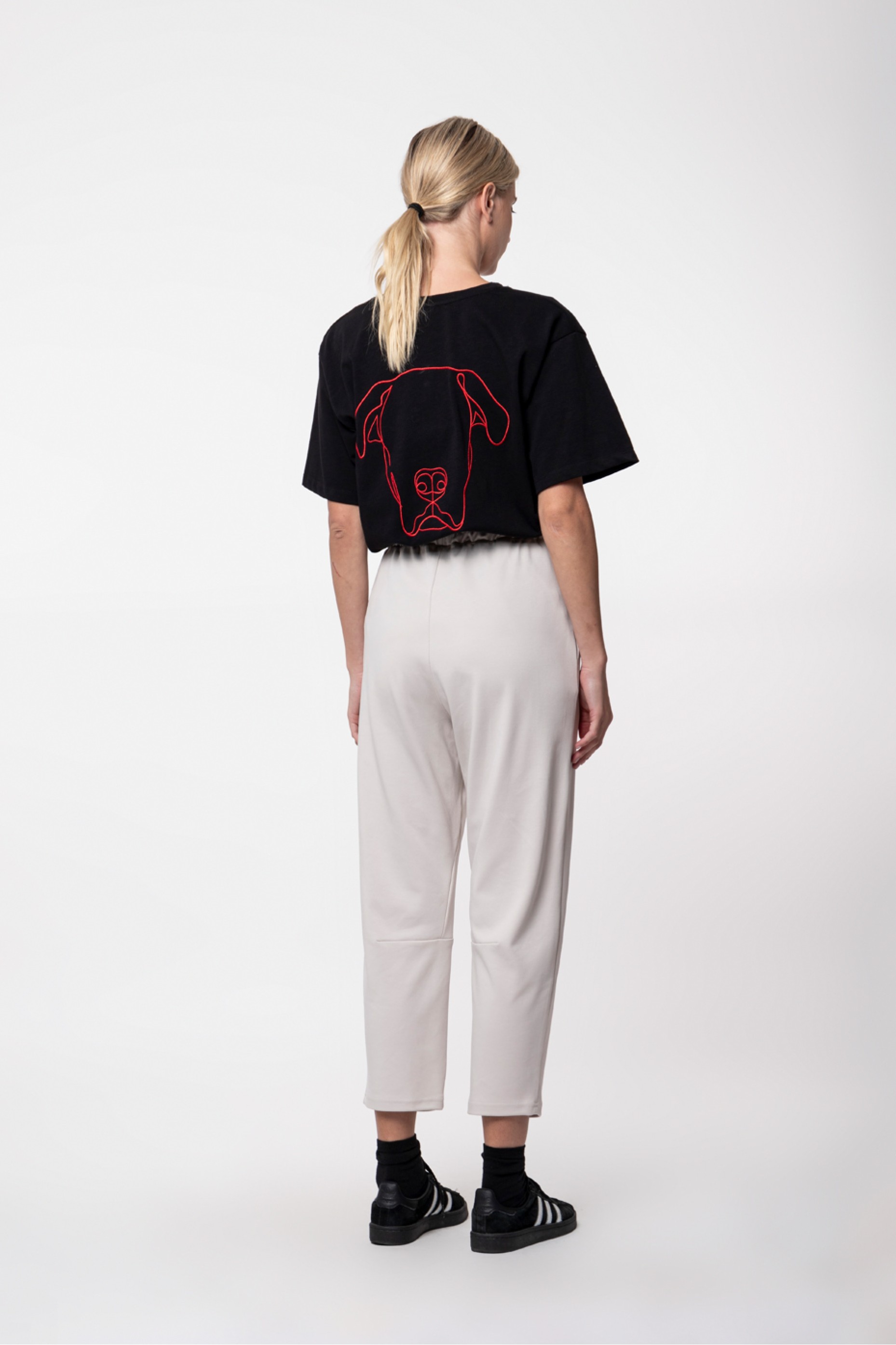BUGGY PANTS WITH ELASTIC WAIST | HELMI e-shop