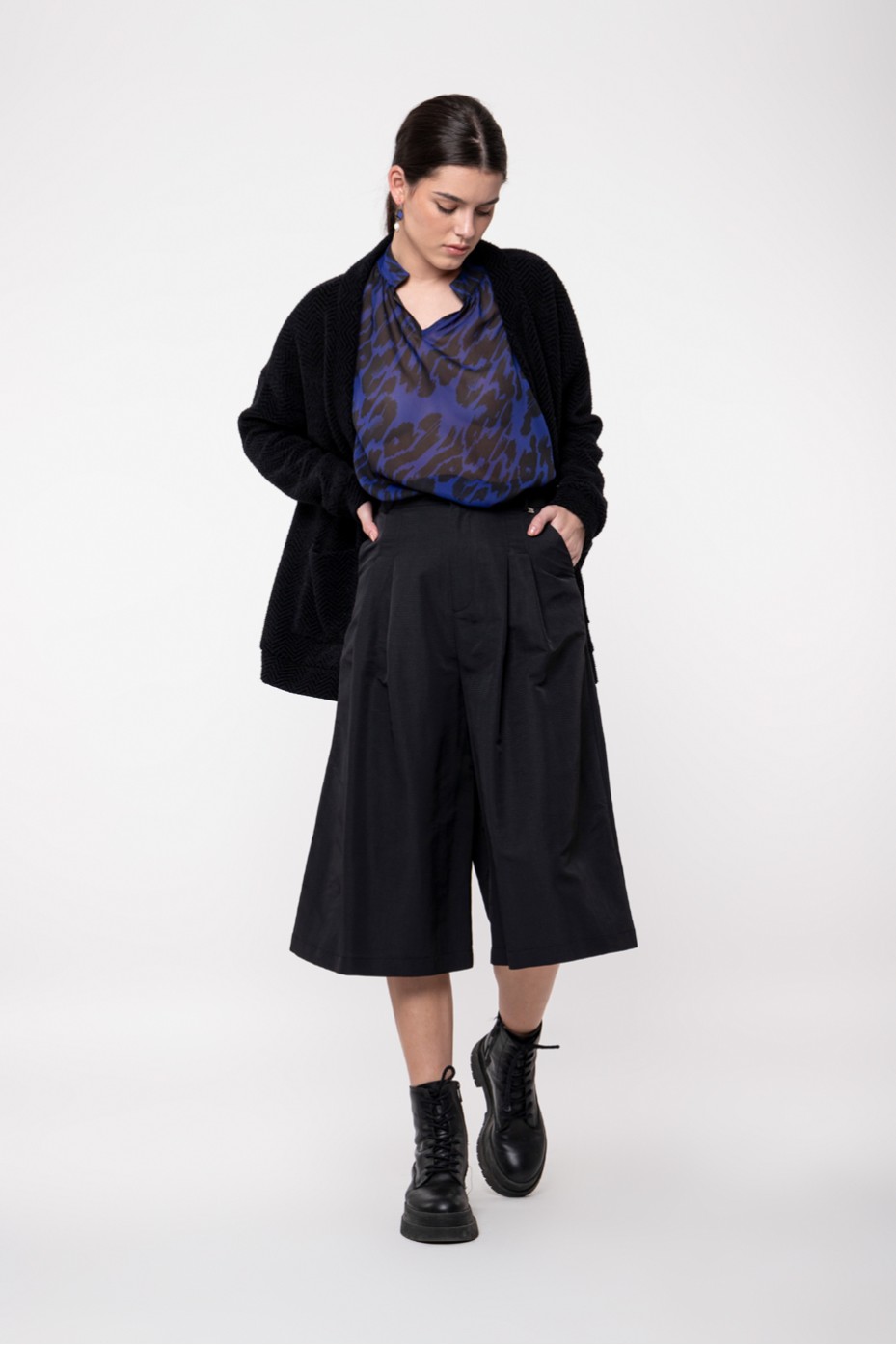 PLEATED CULOTTES