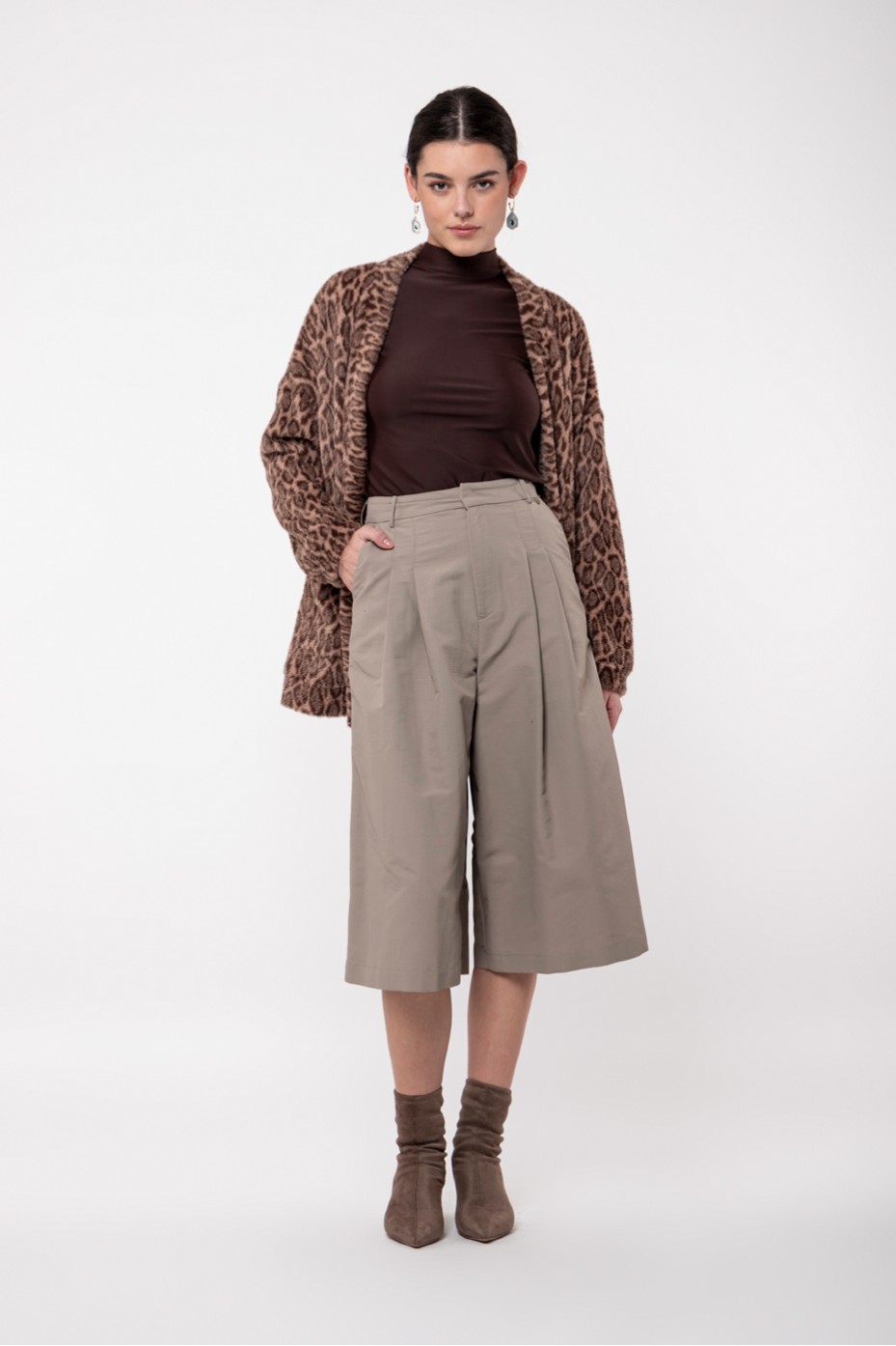 PLEATED CULOTTES