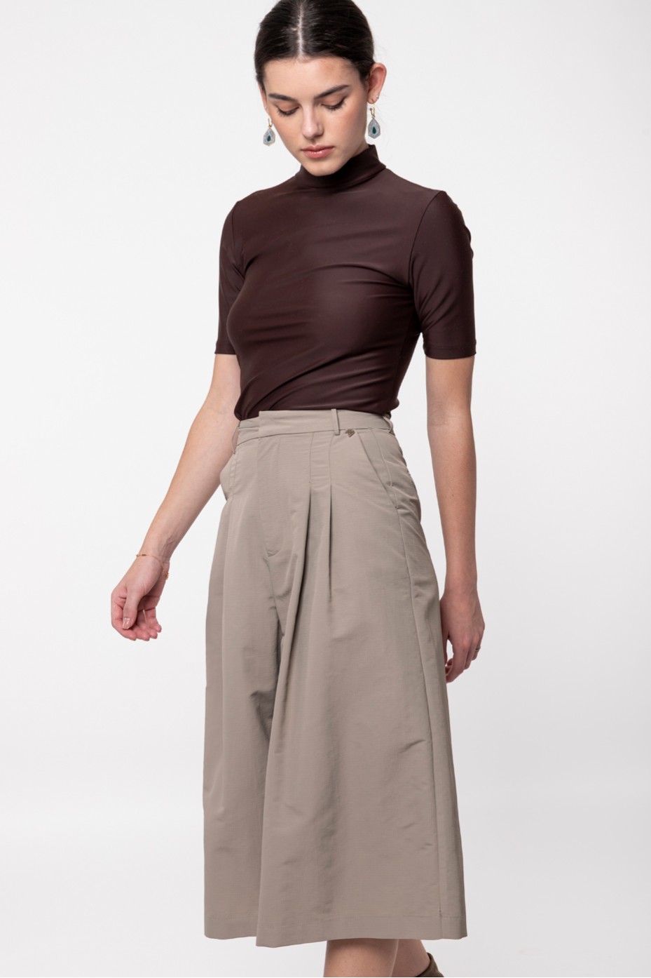 PLEATED CULOTTES