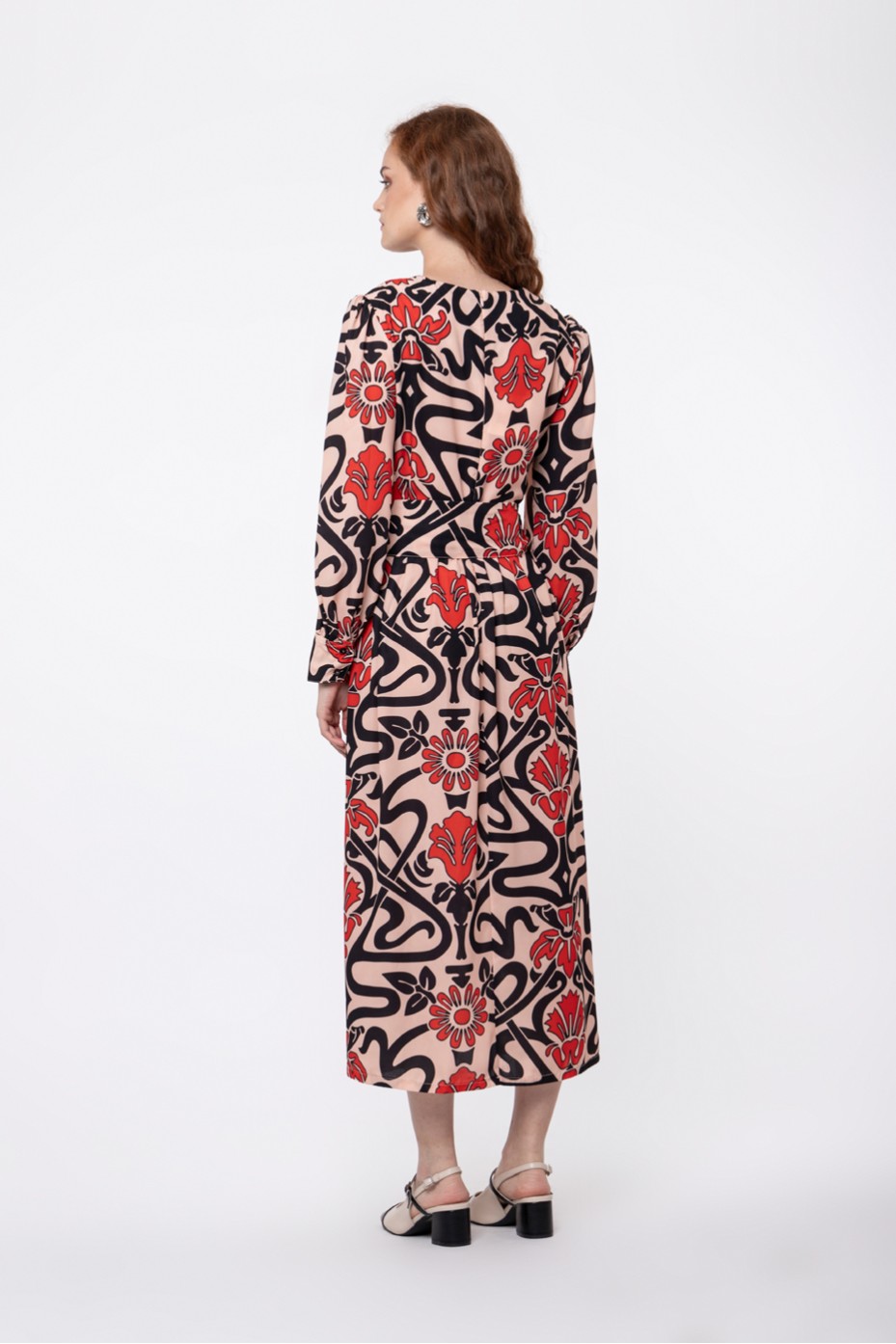 MAXI PRINTED DRESS