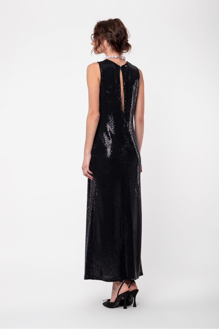 SEQUIN MAXI  DRESS