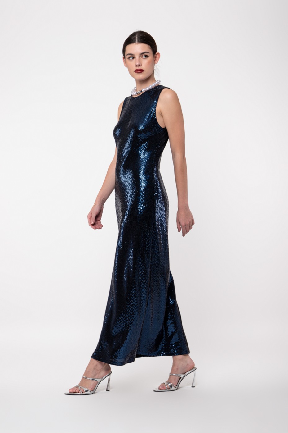 SEQUIN MAXI  DRESS