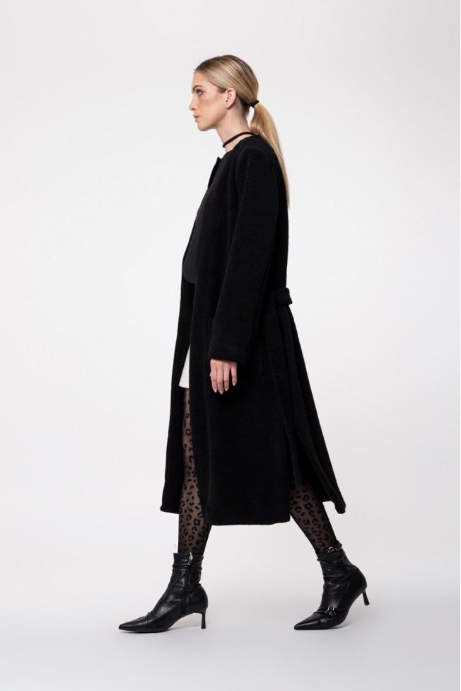 LONG TEDDY COAT