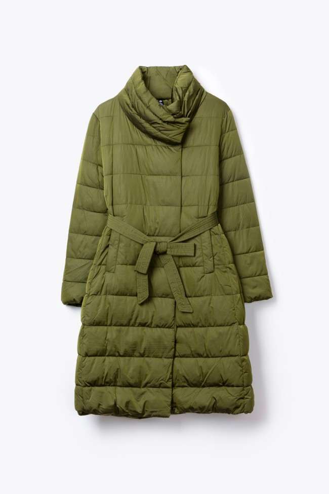 PUFFER JACKET WITH SIDE ZIPPER