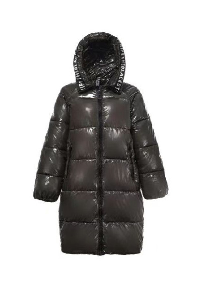 LONG SHINY PUFFER JACKET