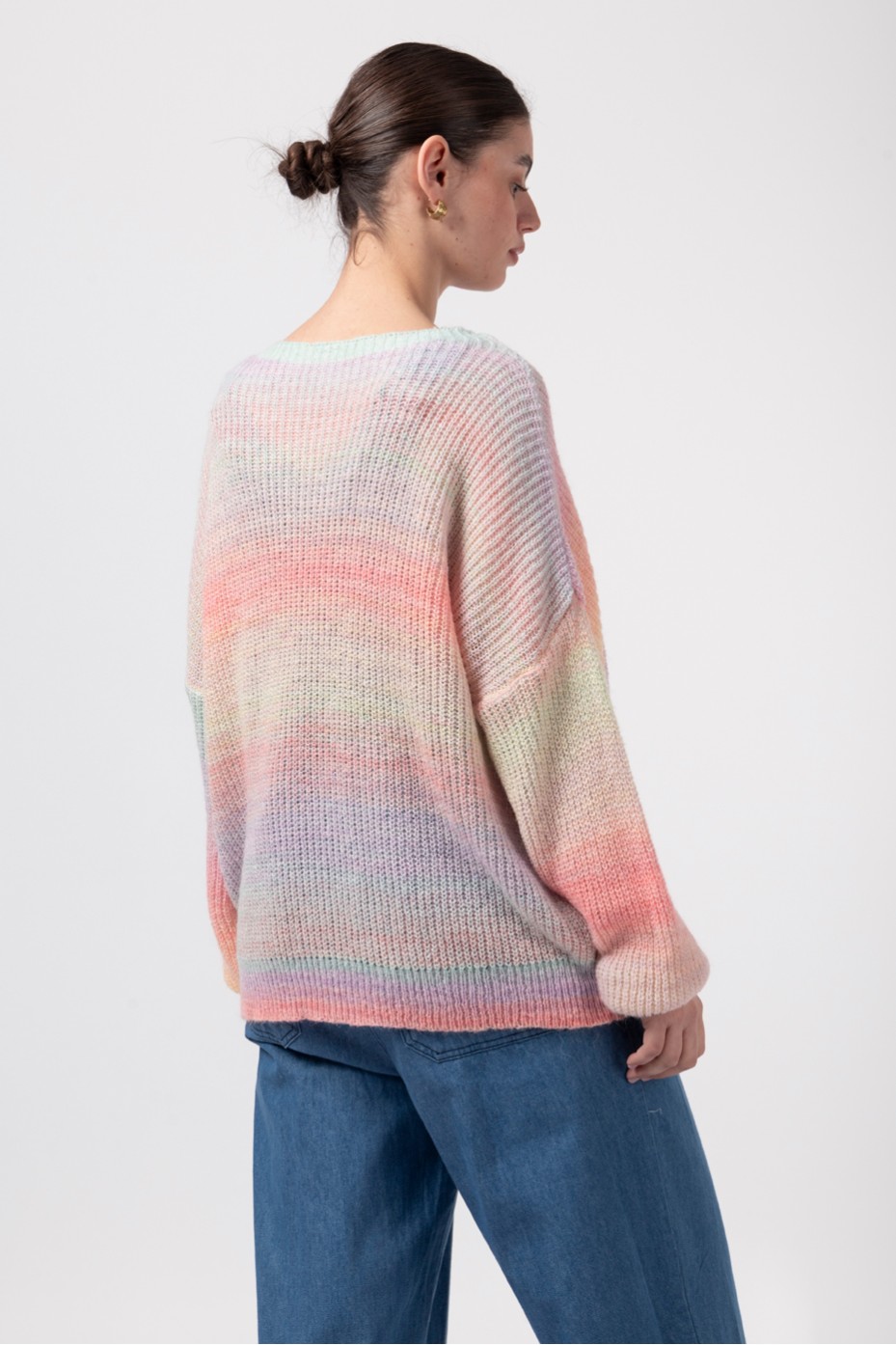 COLORFULL KNIT BLOUSE