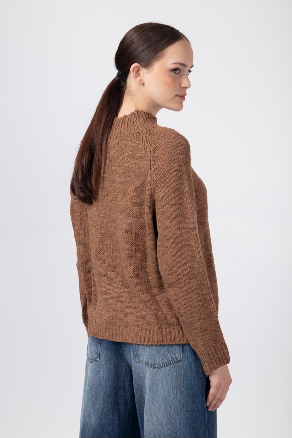 KNIT OVERSIZED BLOUSE