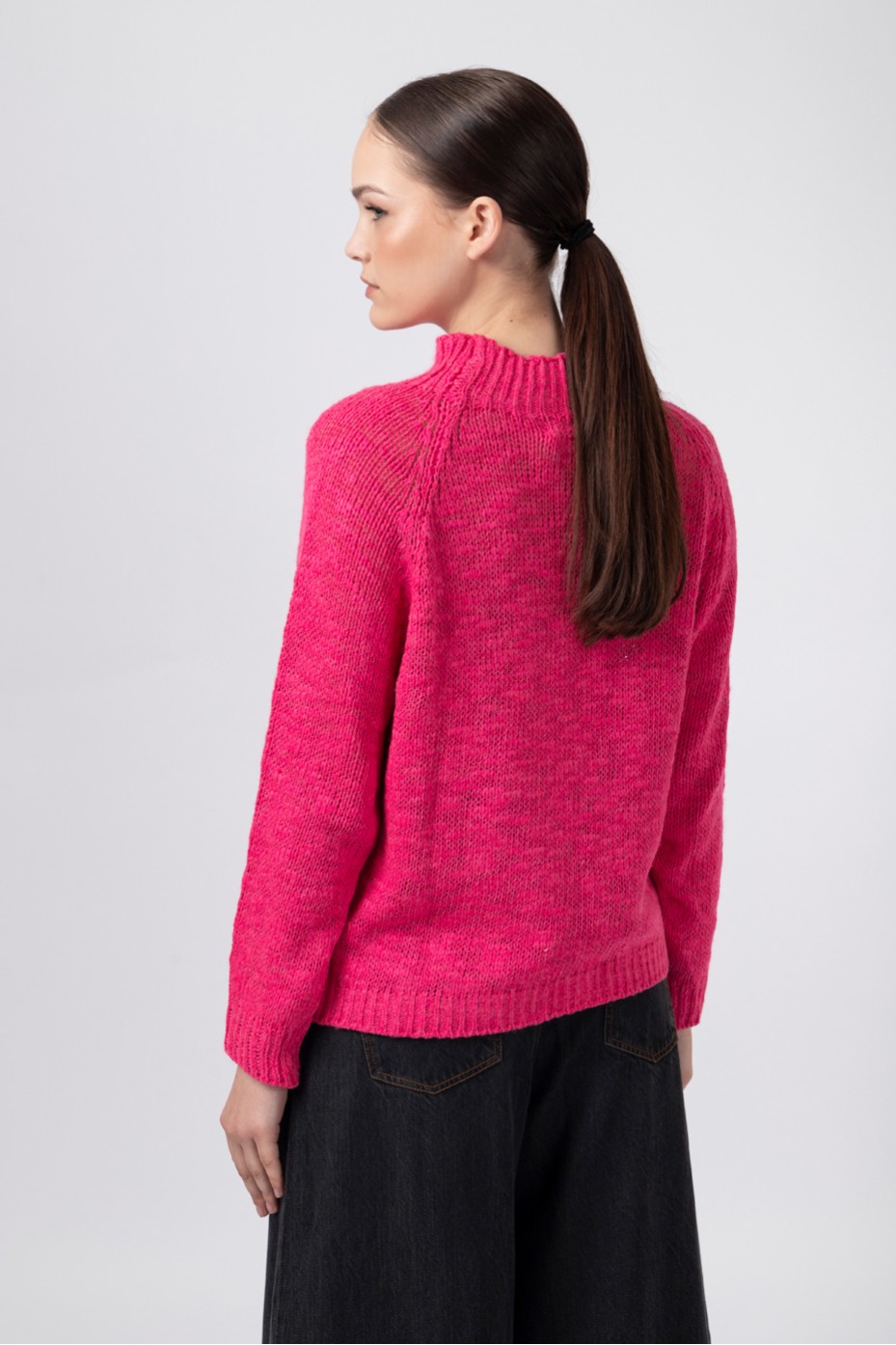 KNIT OVERSIZED BLOUSE