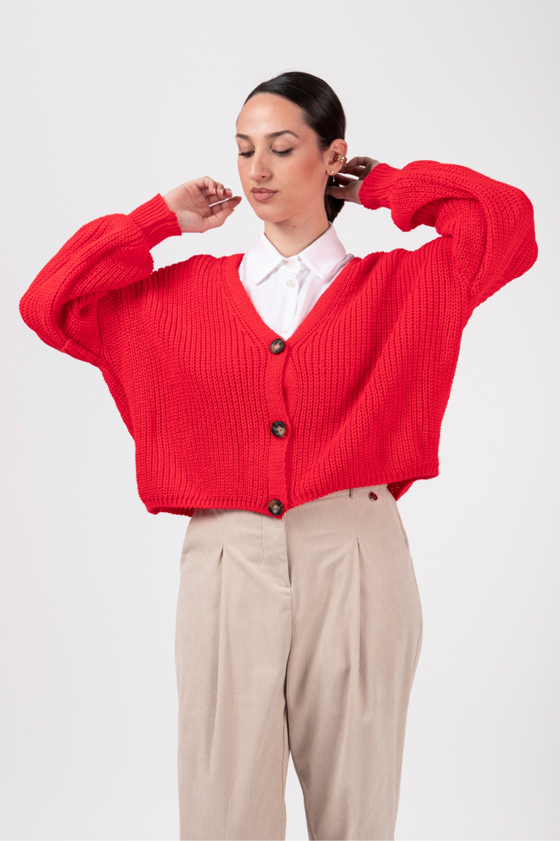 【極美品】Captains Helm daily cardigan CAPTAINS HELM / OVER-SIZE CARDIGAN