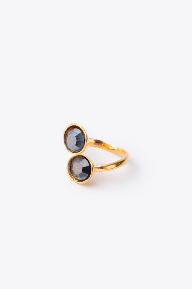 RING WITH RHINESTONES