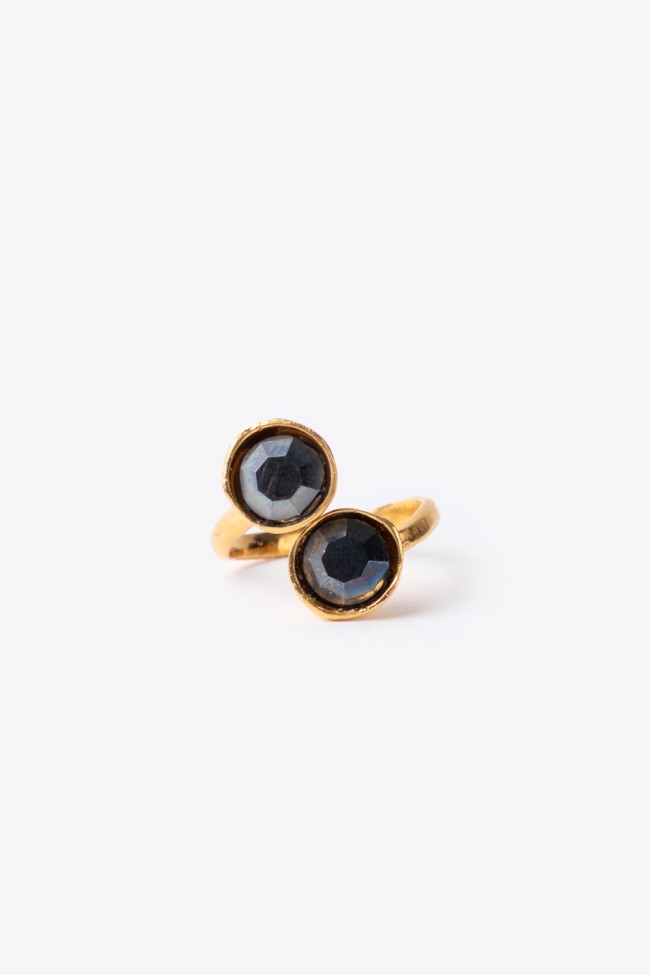RING WITH RHINESTONES