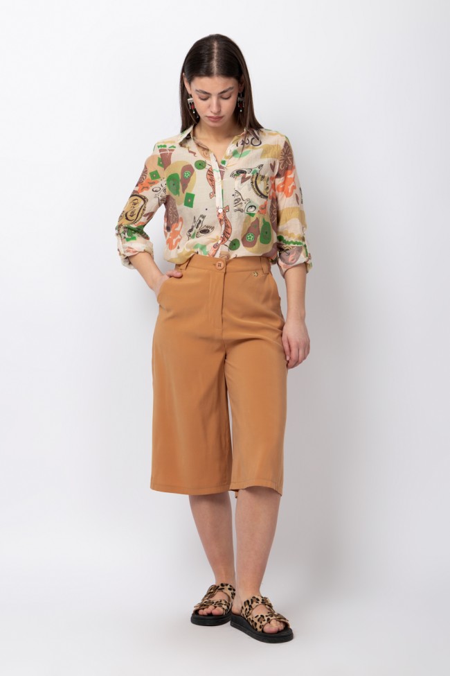 PRINTED OVERSIZED SHIRT