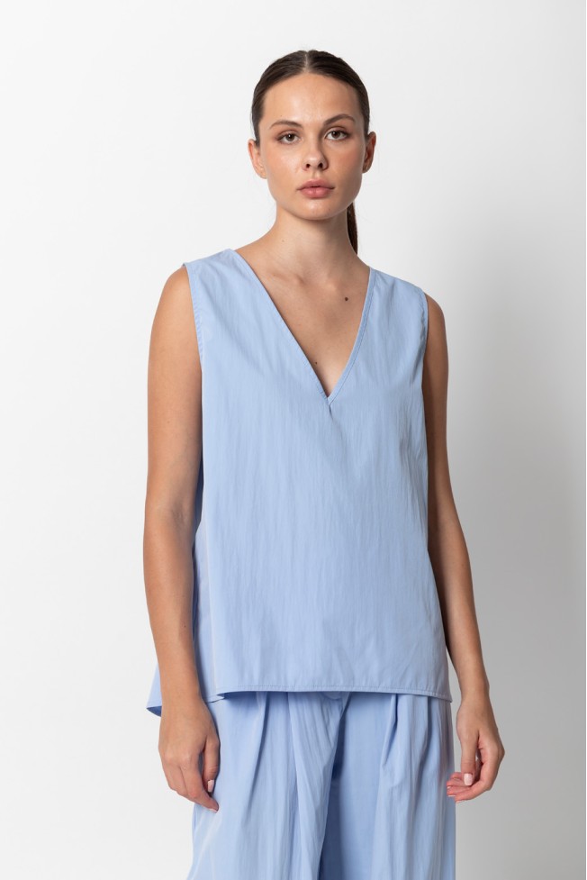 PAPER TOUCH V-NECK T-SHIRT